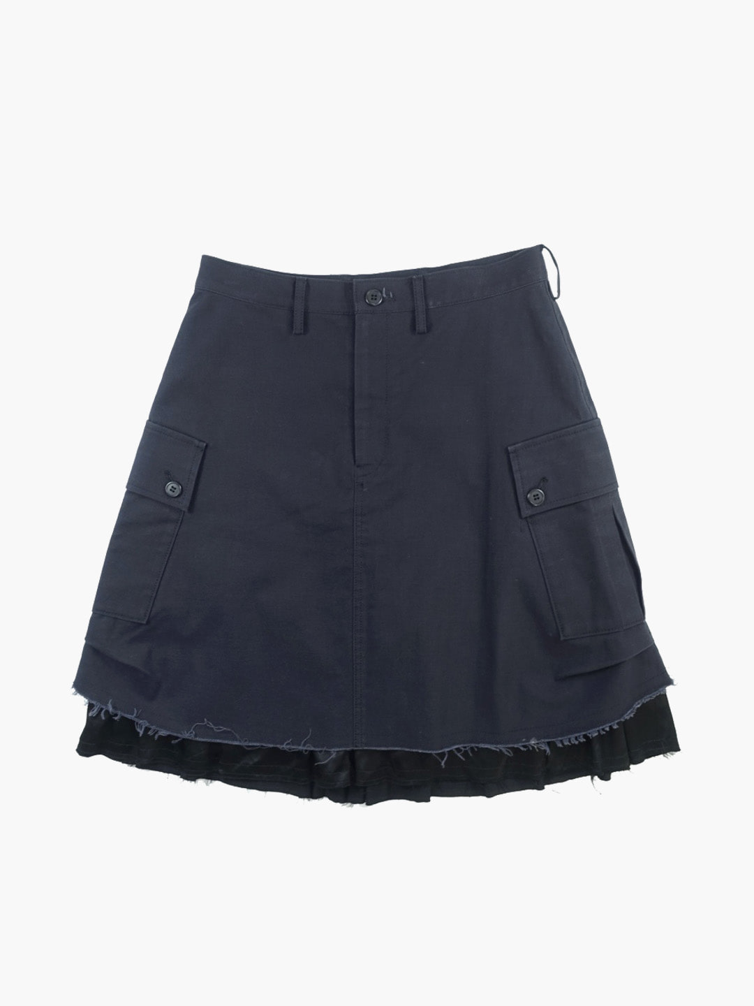 Y&#039;S YOHJI YAMAMOTOLayered pocket skirt