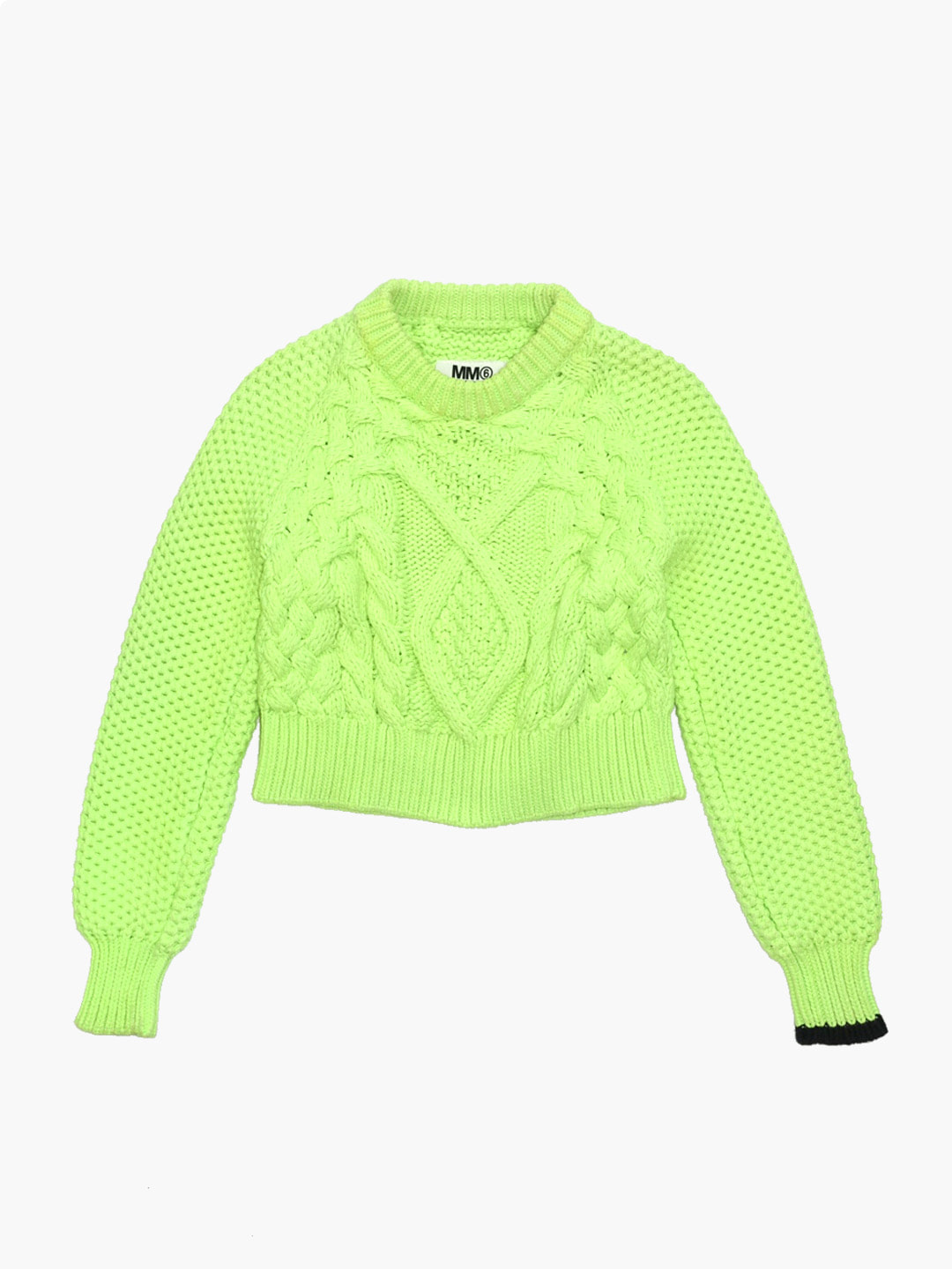 MM6 MAISON MARGIELAHeavy lime sweater