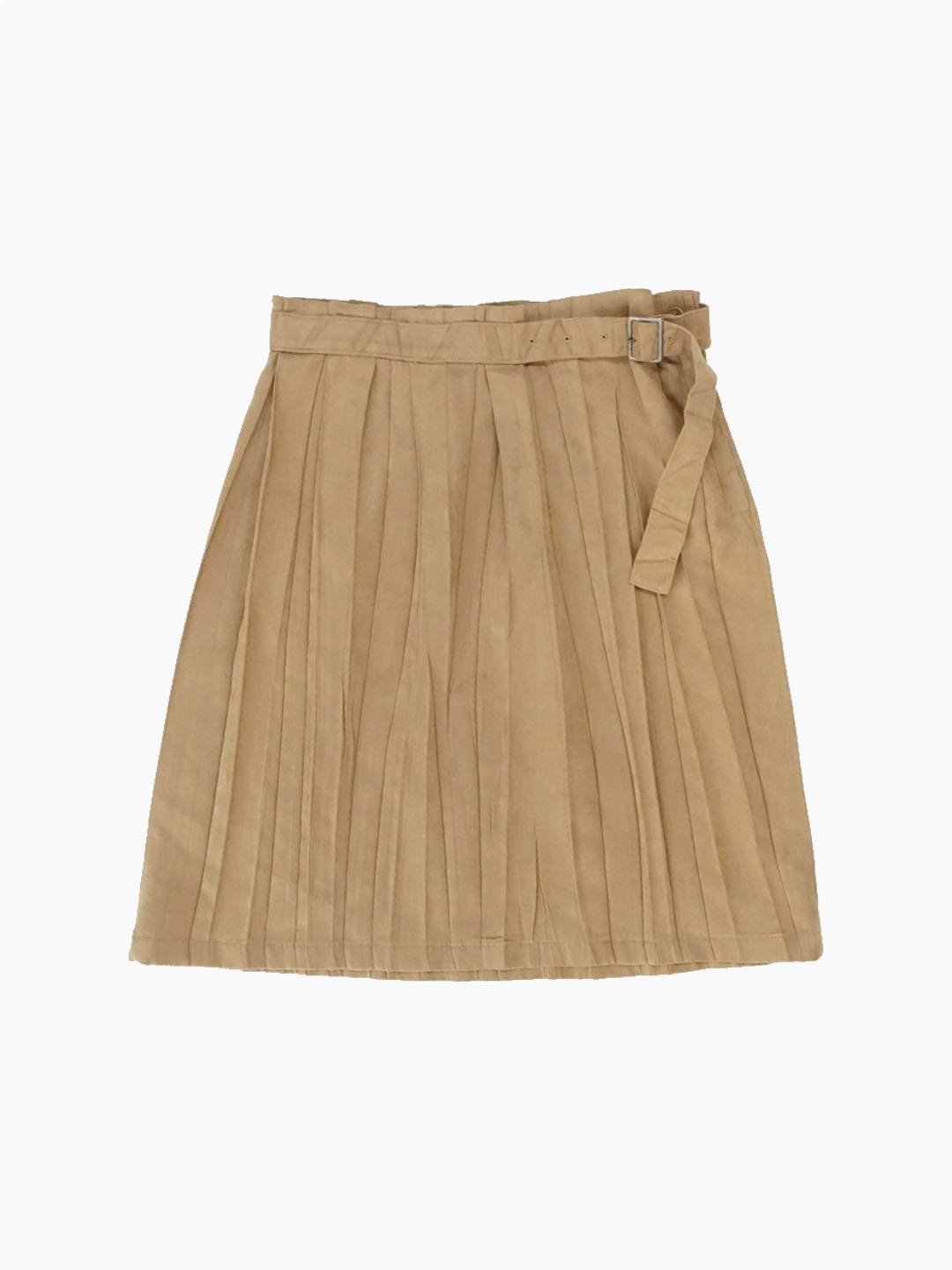 ISSEY MIYAKESuede pleats skirt