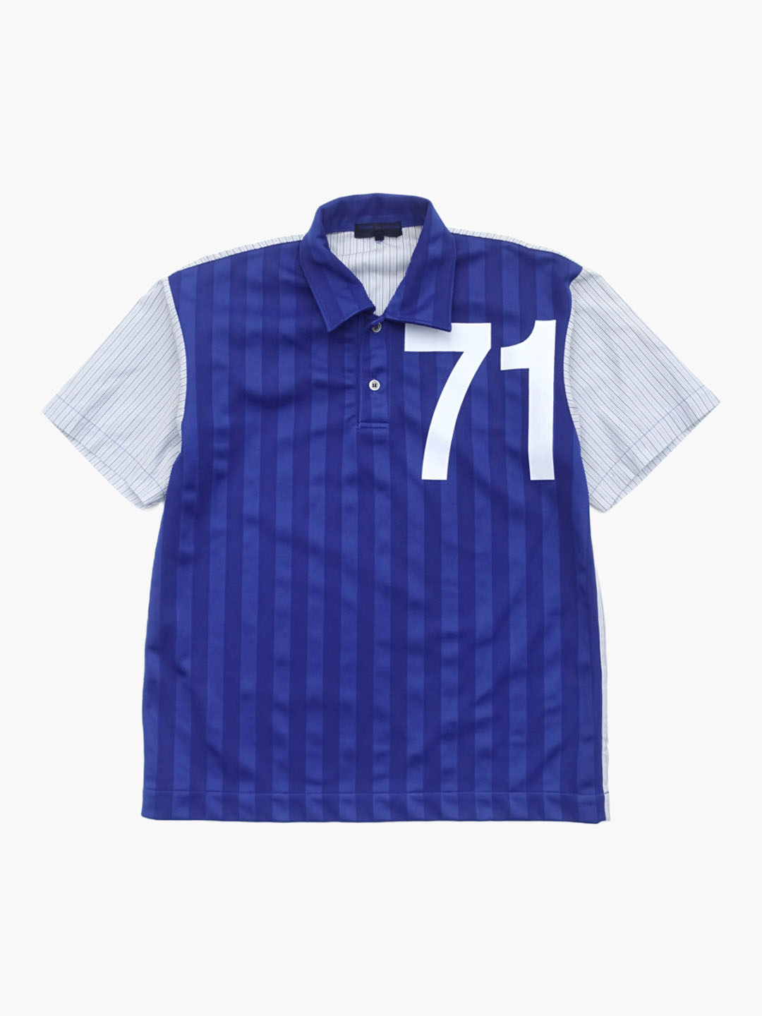 COMME DES GARCONS HOMMEHalf and half polo shirt